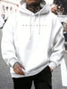 Long Sleeve Casual Drawstring Hoodie