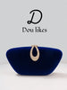 Luxury Velvet Box-Shaped  Handbag,