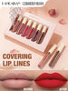 Matte Lip Gloss Set, 6pcs Lipsticks